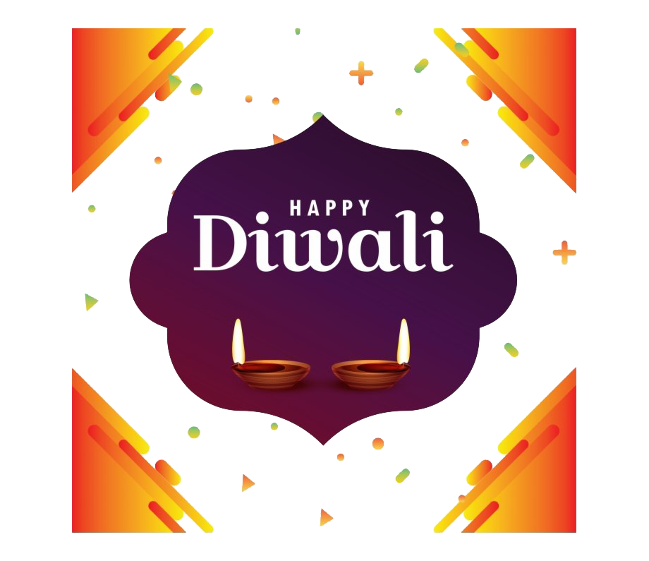 Happy Diwali Transparent Background PNG