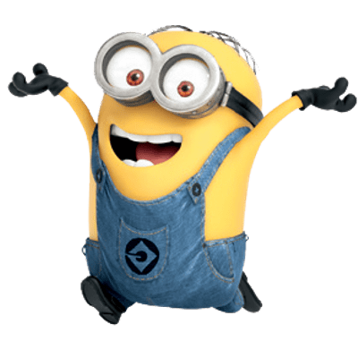 Happy Minions PNG Clipart Background
