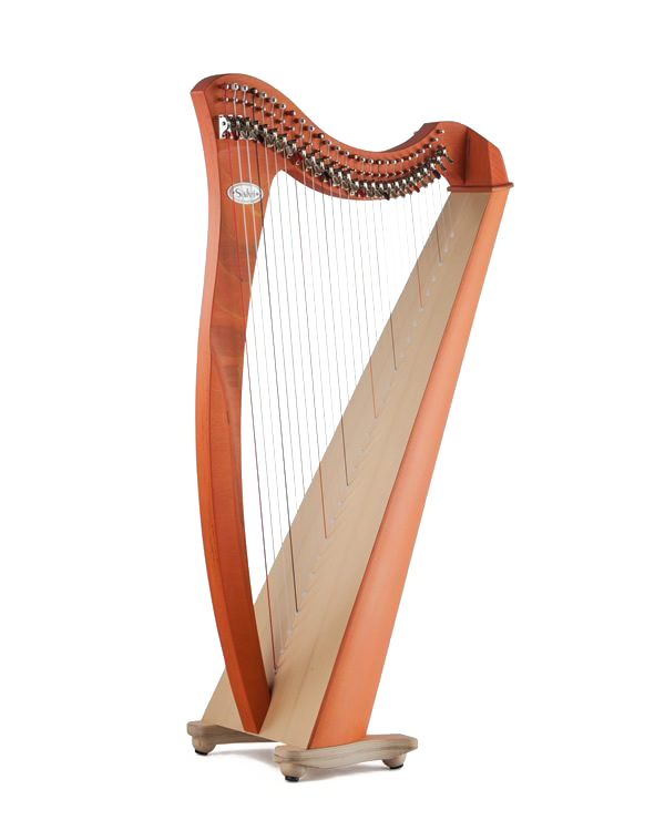 Harp Background PNG Image