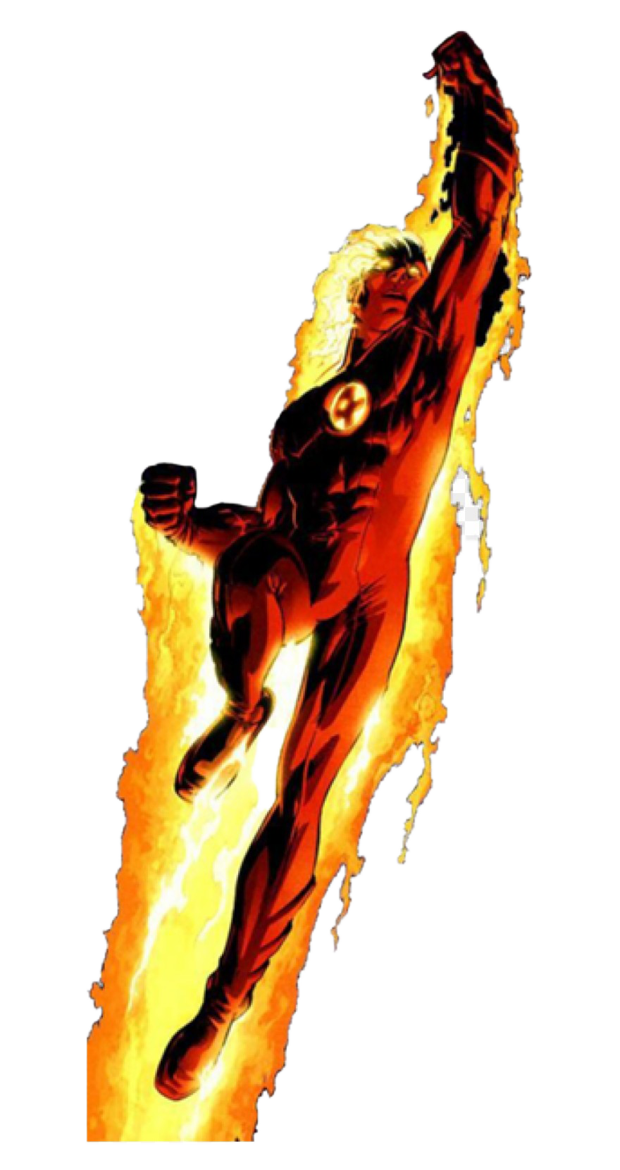 Human Torch PNG Clipart Background
