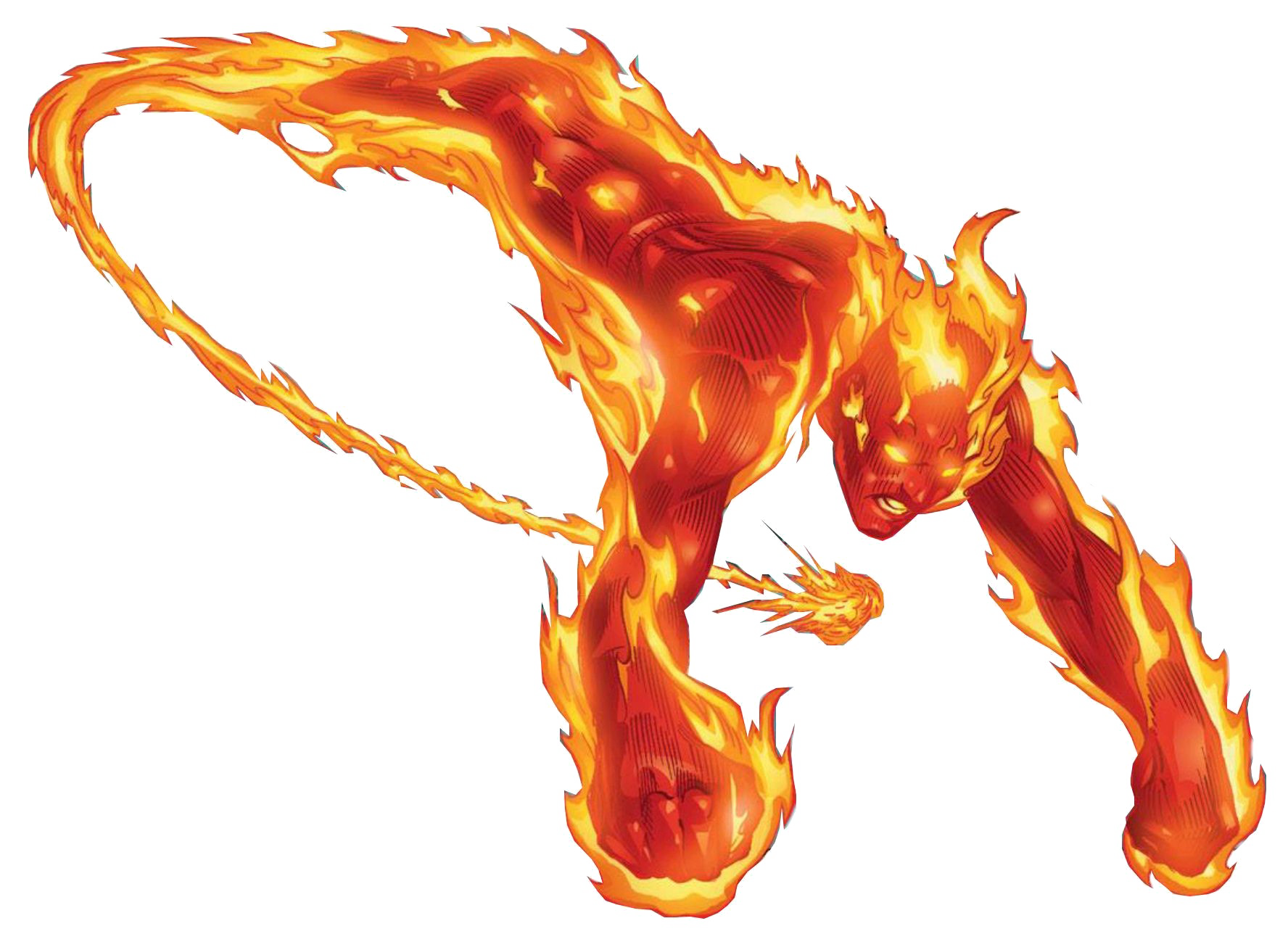 Human Torch PNG Images HD