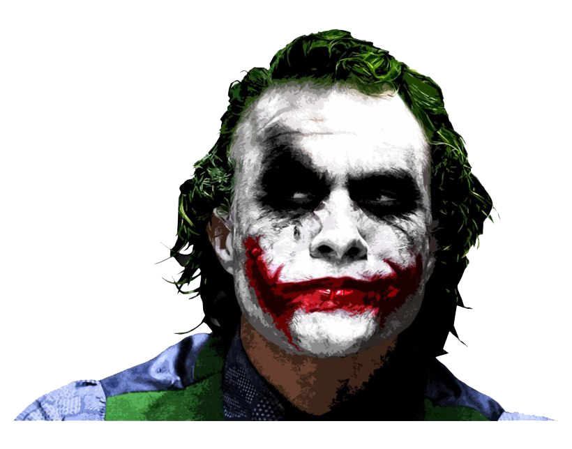 Joker Face PNG HD Quality