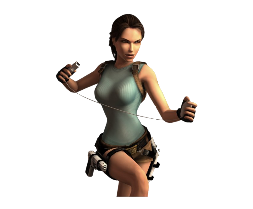 Lara Croft Background PNG Image