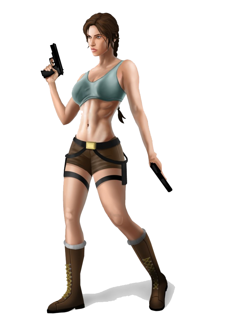 Lara Croft 무덤 침입자 PNG HD 품질
