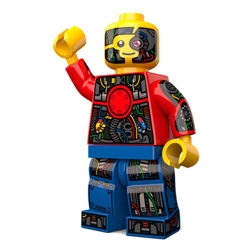 Lego Minifigure PNG Background