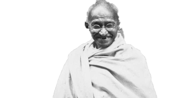 Mahatma Gandhi Transparent File