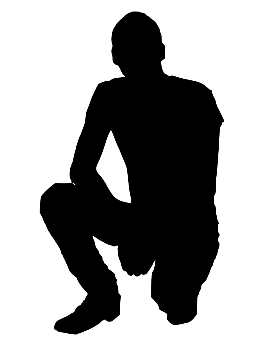 Man Silhouette Download Free PNG