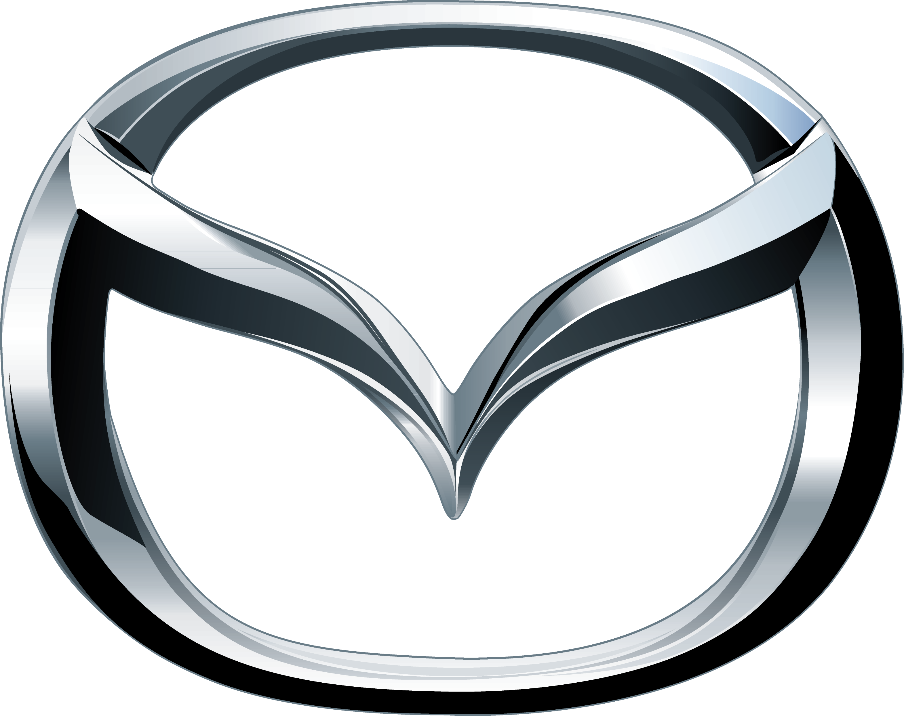 Mazda Logo Background PNG Image
