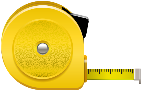 Measure Tape Transparent Image