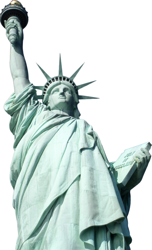 New York Statue of Liberty Imagen PNG de fondo