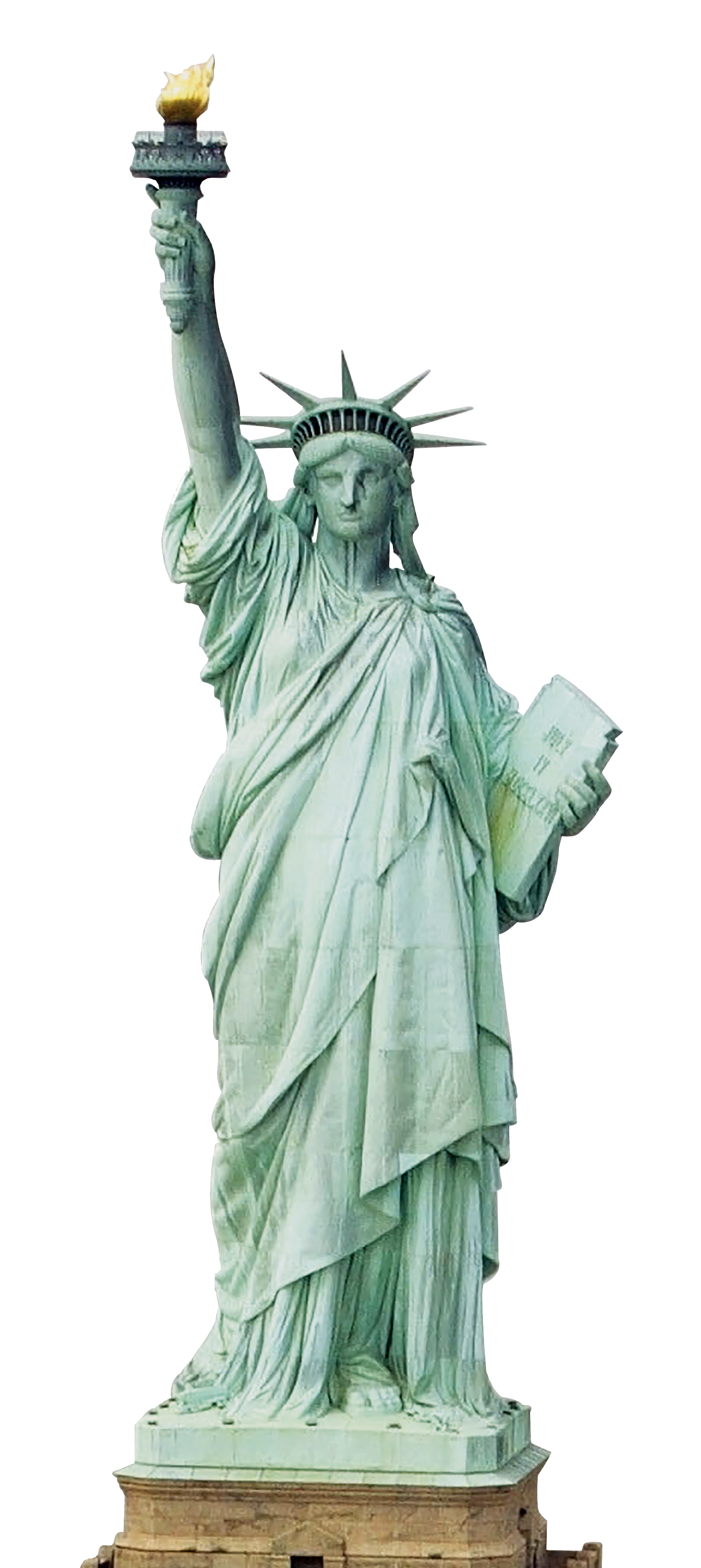 New York รูปปั้นของ Liberty ไฟล์โปร่งใส