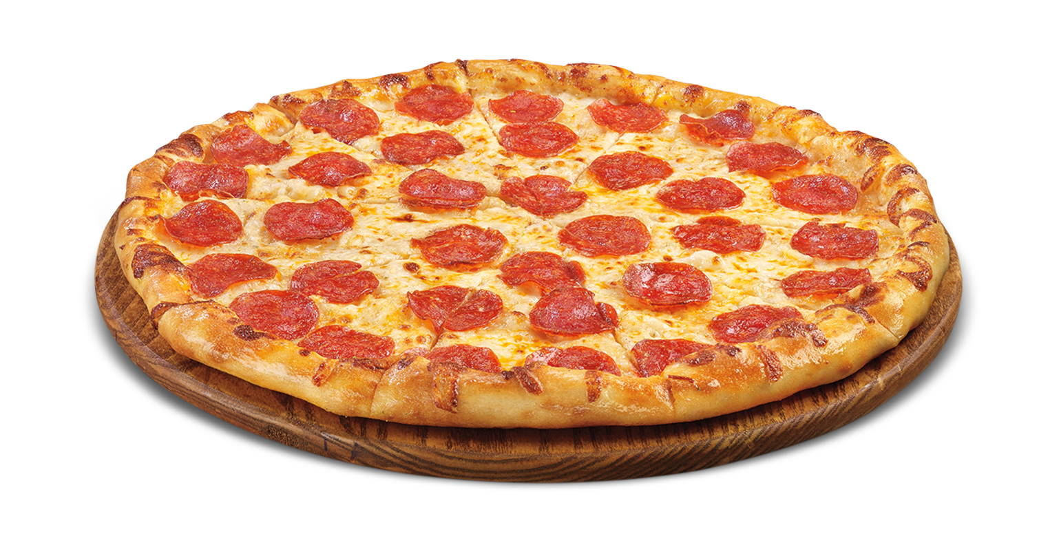Pepperoni Pizza Transparan Gambar