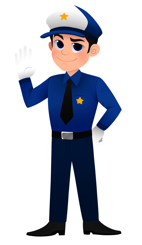 Policeman Transparent Image