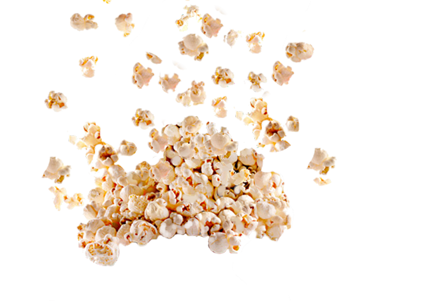 Popcorn Background PNG Image