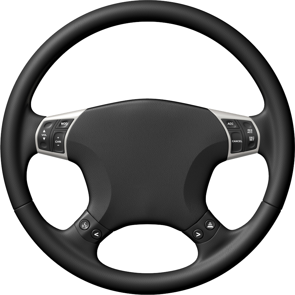 Racing Steering Wheel PNG Background