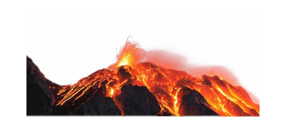 Real Volcano PNG HD Quality
