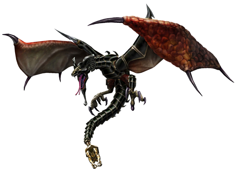 Immagine del PNG del fondo del drago realistico