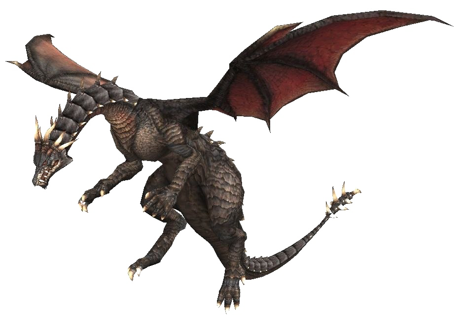 Realistic Dragon transparente PNG