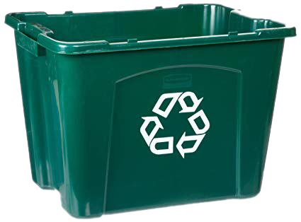 Recycle Bin Background PNG Image