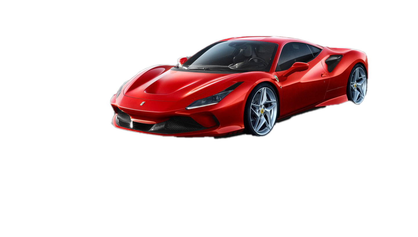 Red Ferrari Background PNG Image