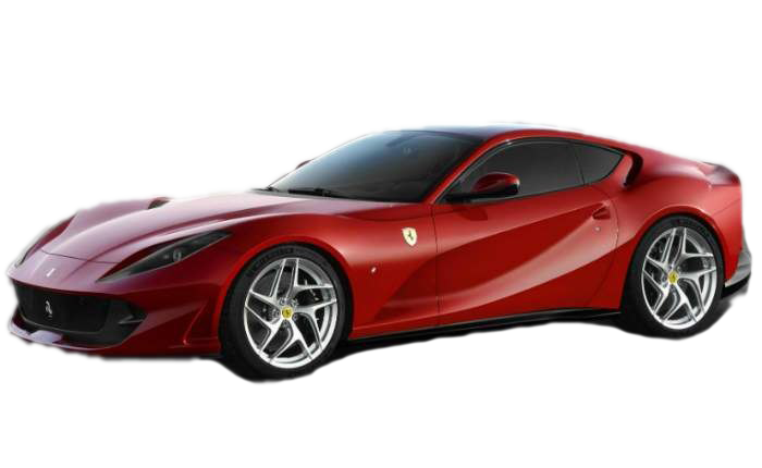 Red Ferrari Background PNG