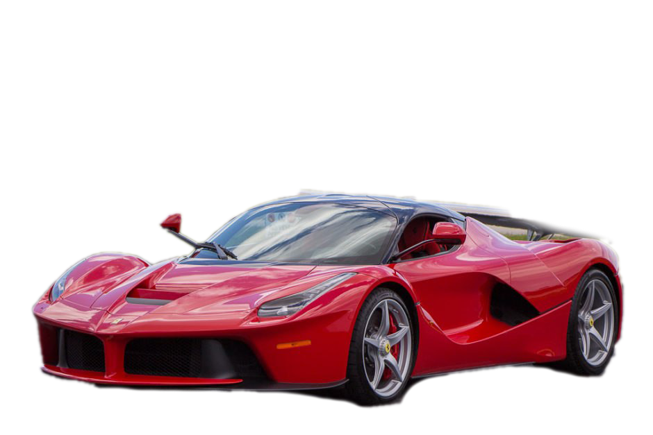 Red Ferrari Скачать бесплатно PNG