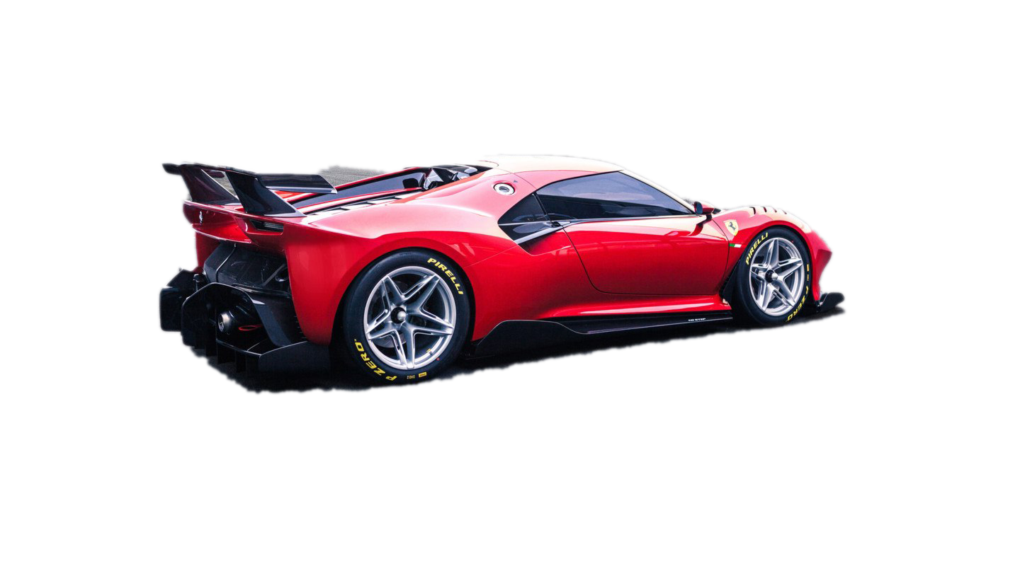 Красный Ferrari PNG Clipart Фон