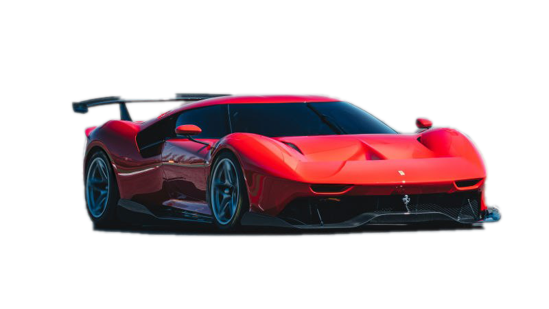Red Ferrari PNG изображения hd