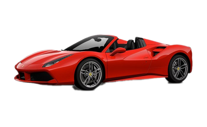 Red Ferrari PNG Pic Background