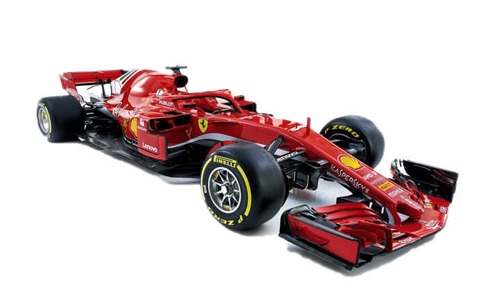 Red Formula 1 PNG HD Quality