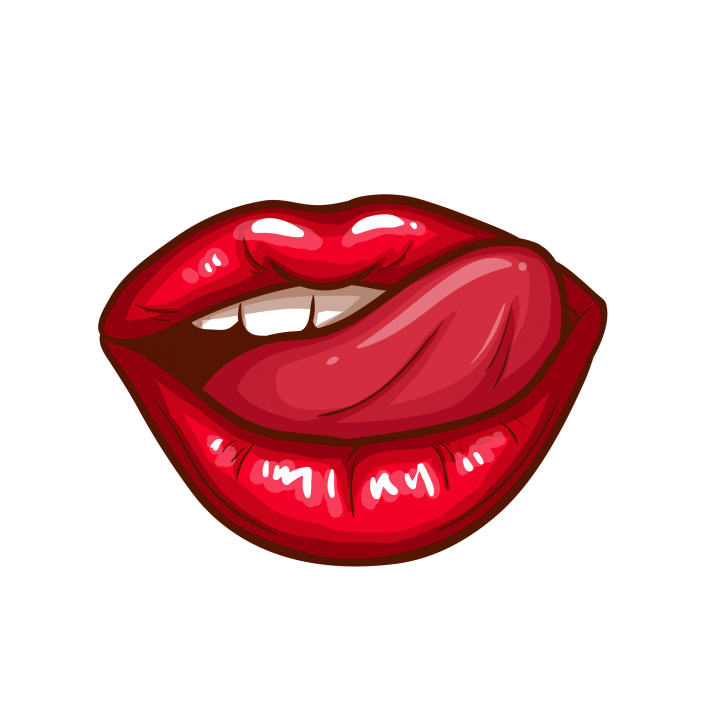 Red Lips No Background