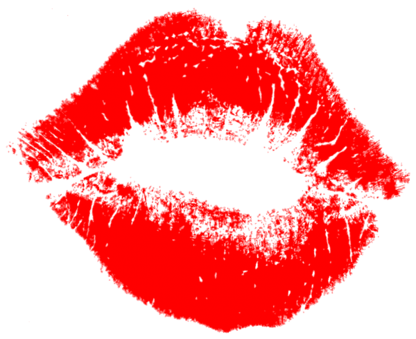 Red Lips PNG Background