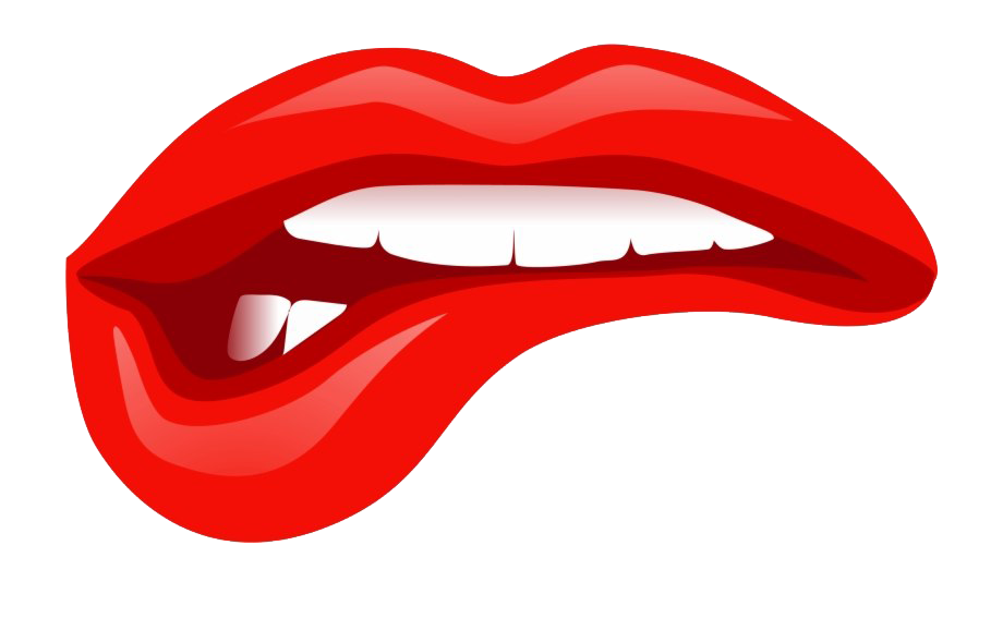Red Lips PNG Clipart Background