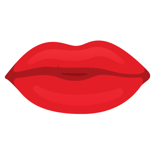 Red Lips Transparent PNG