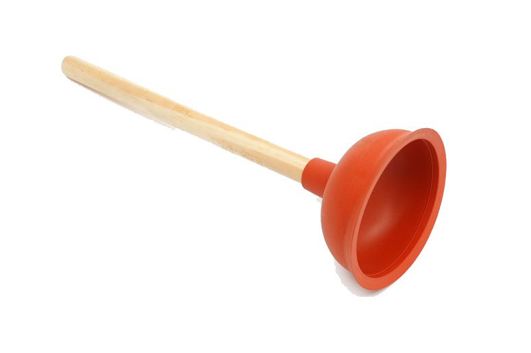 Red Plunger PNG HD kualitas