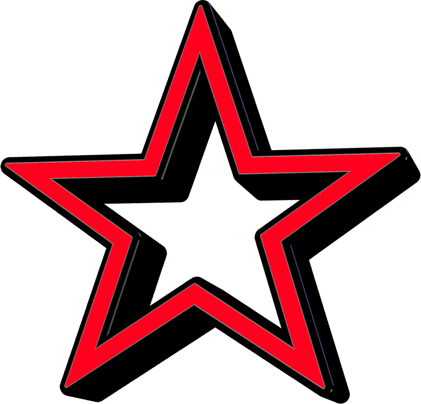 Red Fondo transparente estrella