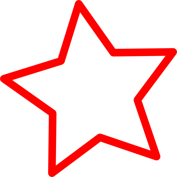 Red Estrella transparente PNG