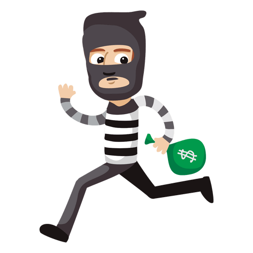 Robber PNG Clipart Background