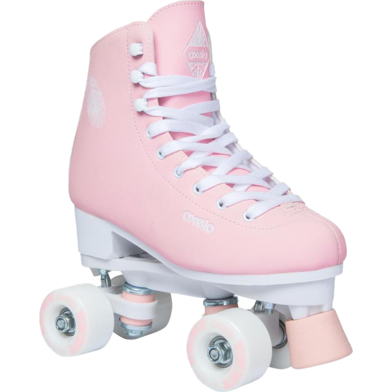 Roller Skates Background PNG Image