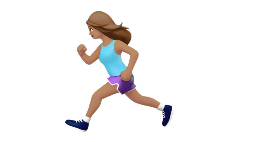 Running Female Download Free PNG