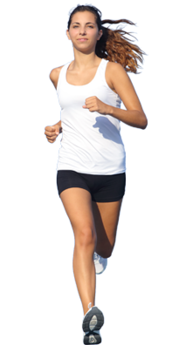 Running Female PNG Photos