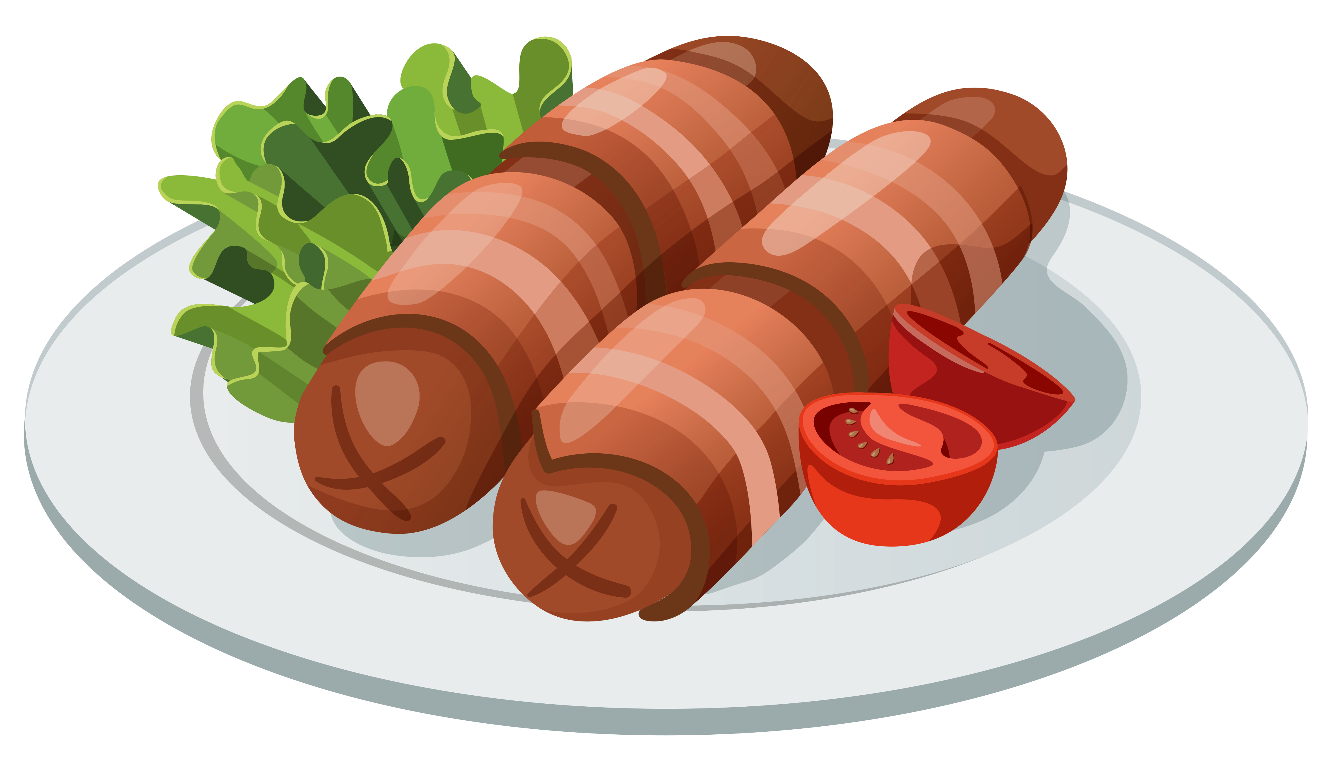 Sausage Background PNG Image