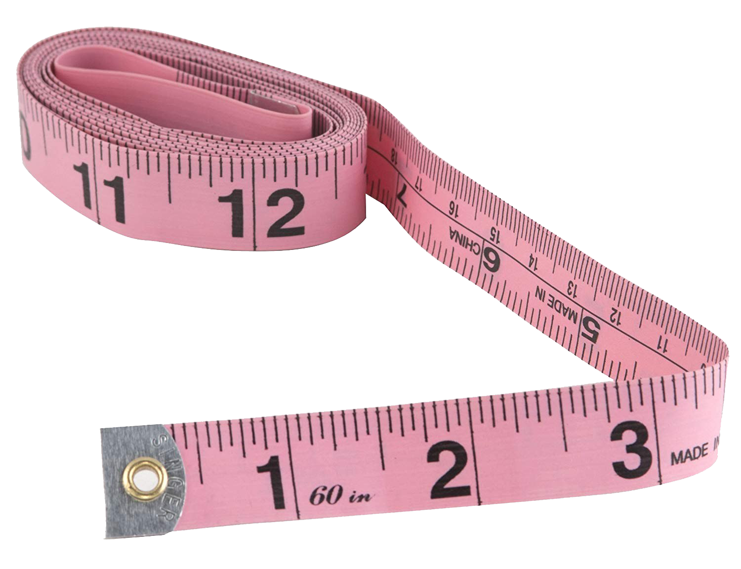 Sewing Measure Tape Background PNG Image