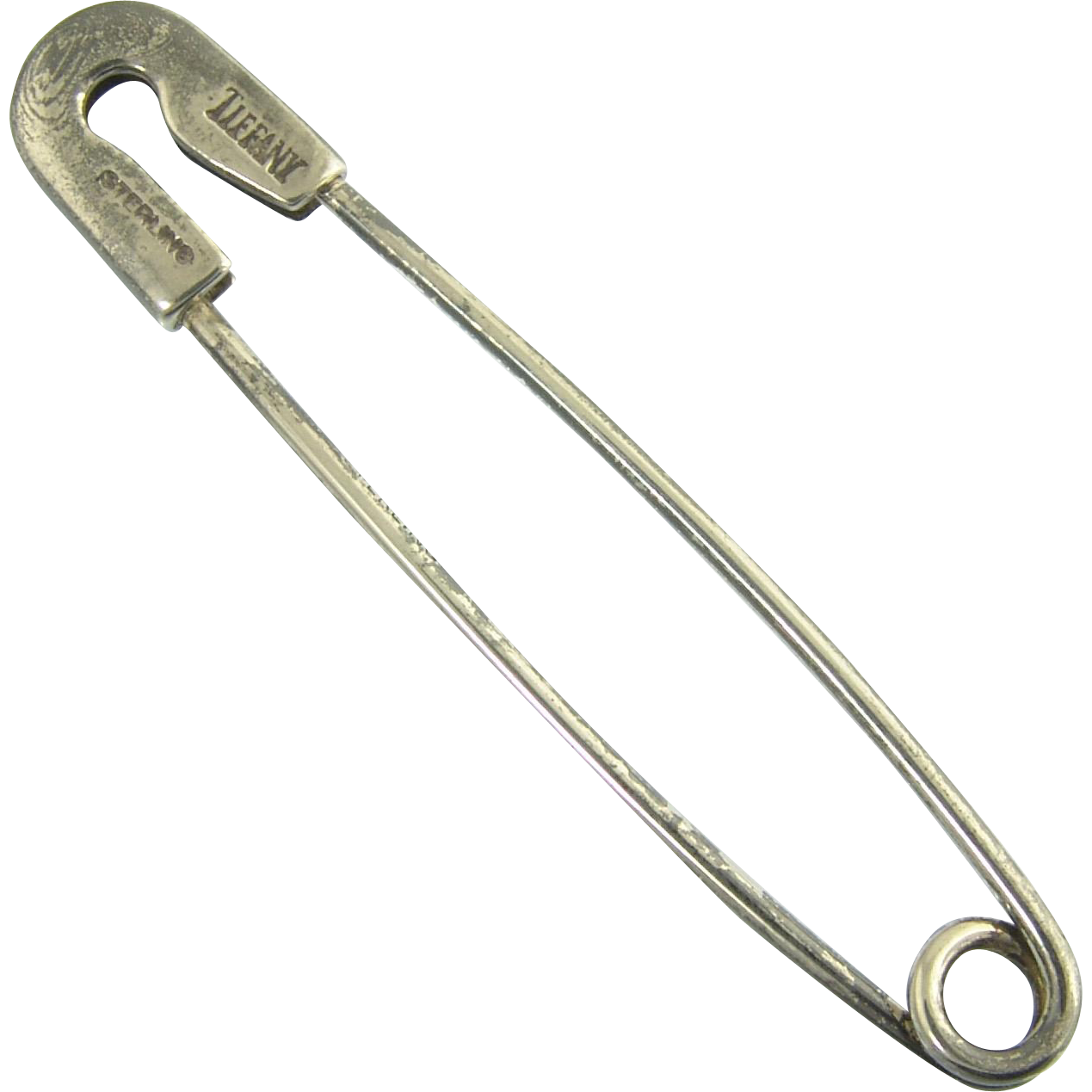 Silver Safety Pin Transparent Background