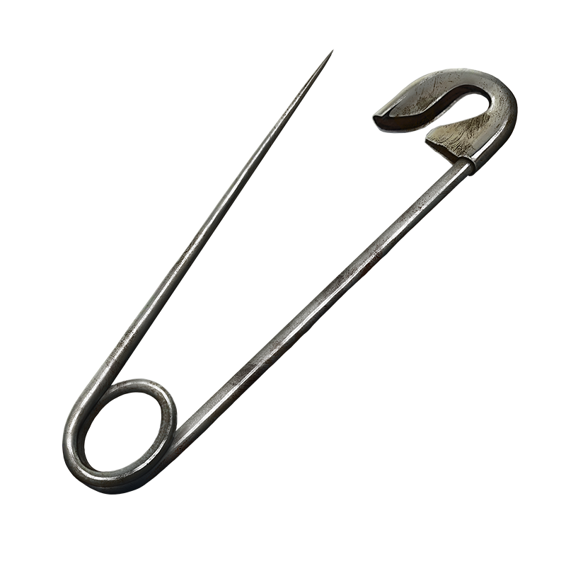 Silver Safety Pin Transparent Free PNG