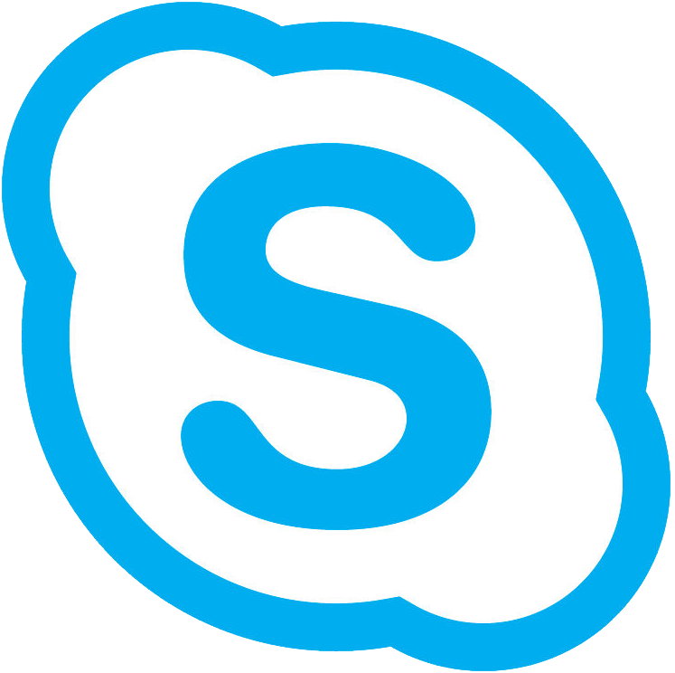 Skype transparant gratis PNG