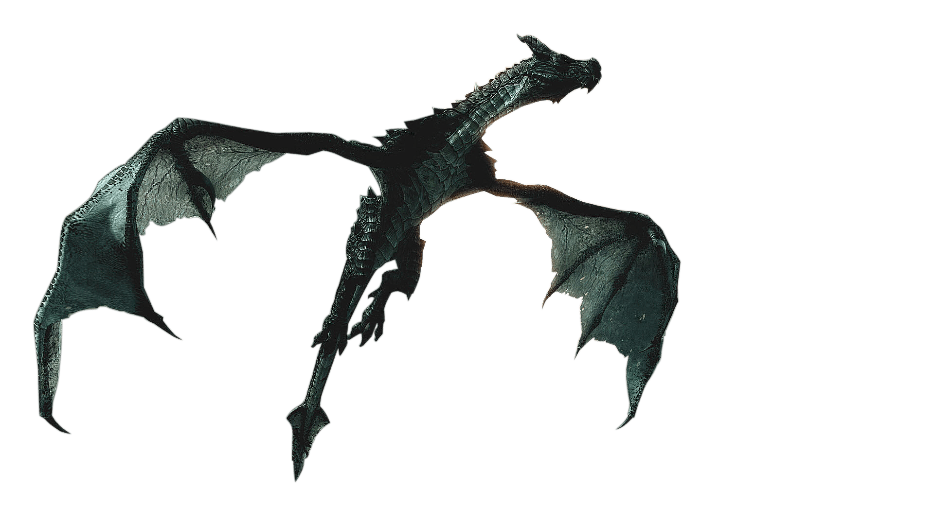 Skyrim Dragon transparente libre PNG