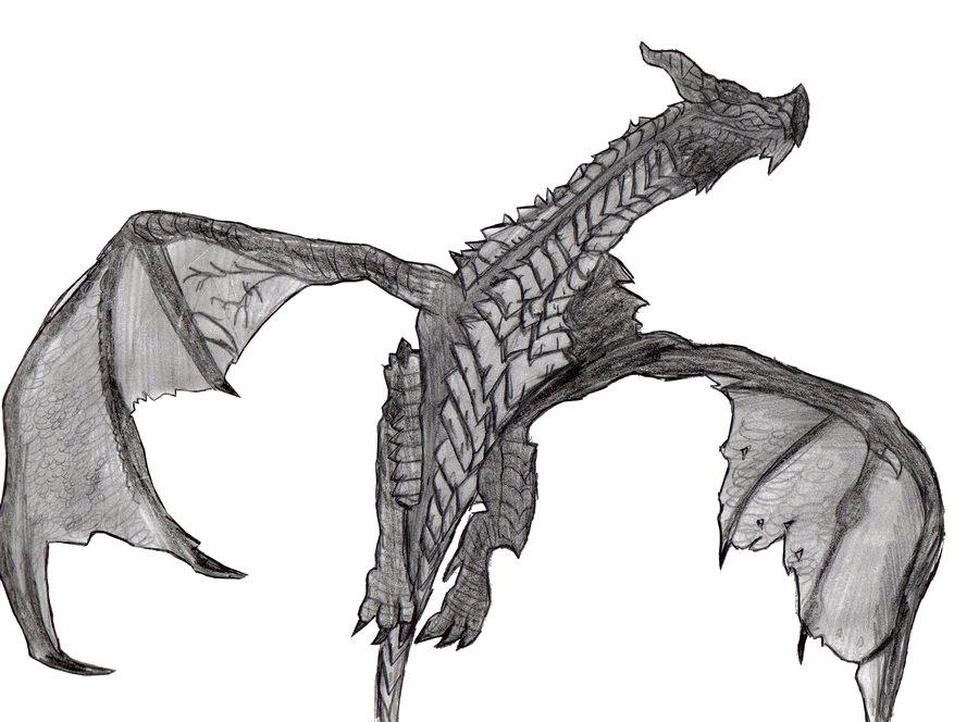 Skyrim Dragon Transparent Image