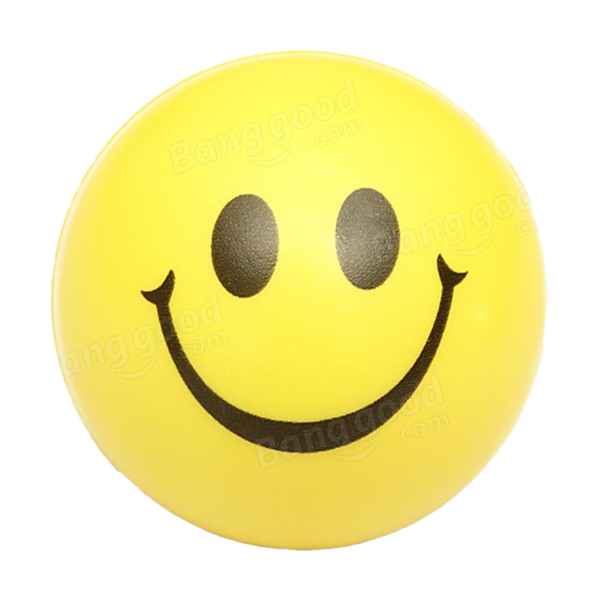 Smiley Ball Background PNG Image