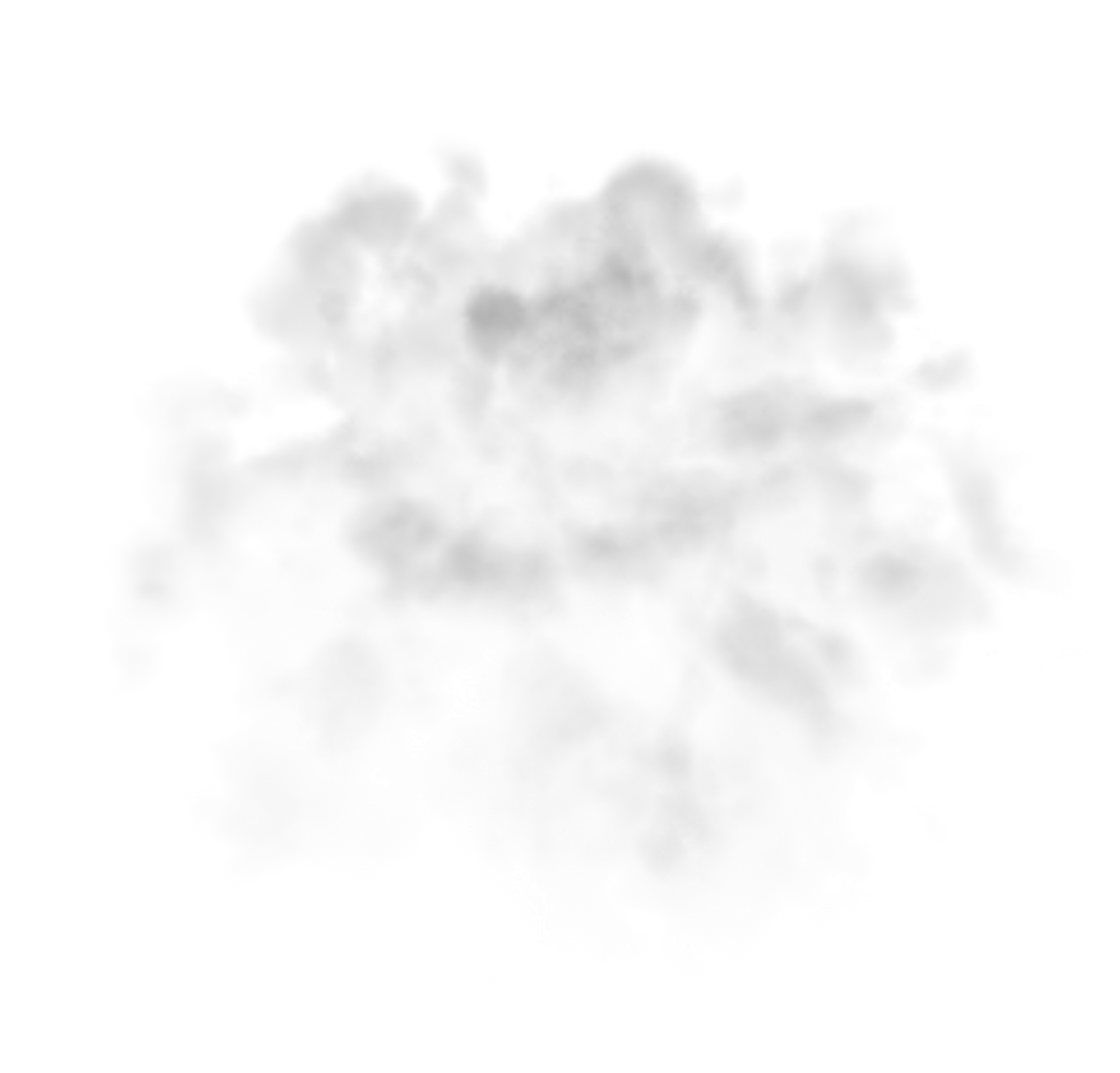 Imagen transparente de humo
